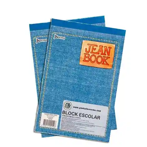 Block Blanco Carta 70 Hojas Jean Book