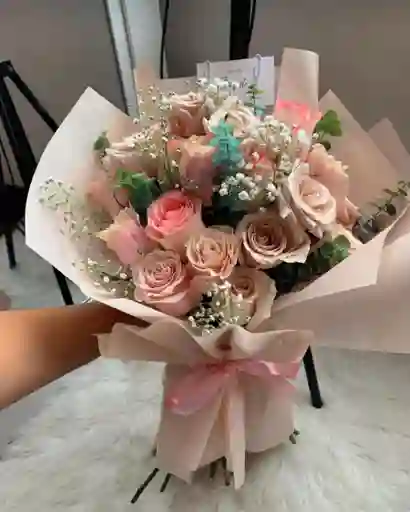 Bouquet Rosas Rosadas