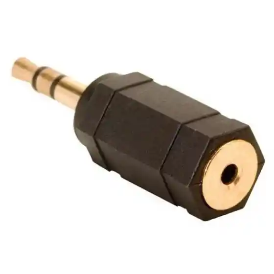 Adaptador Elite Plug 3,5 A Jack 2,5mm - Negro/dorado