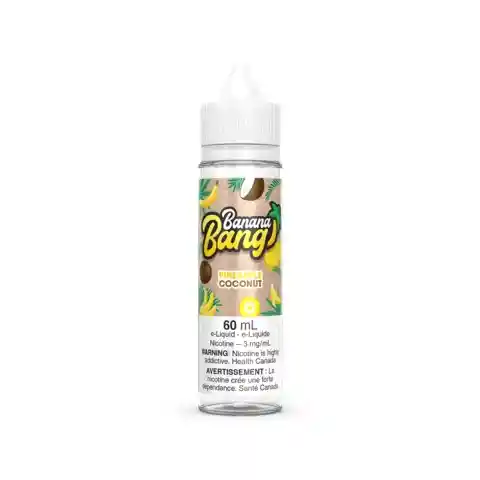 Stlth Banana Bang Ice Pinneaple Coconut 60ml 0.3% Nic