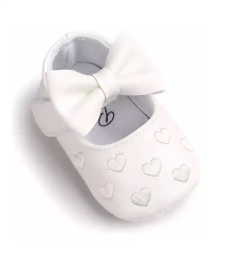 Zapatos Para Bebe Zapaticos Suela Blanda 6-12 M 12 Cm Niña