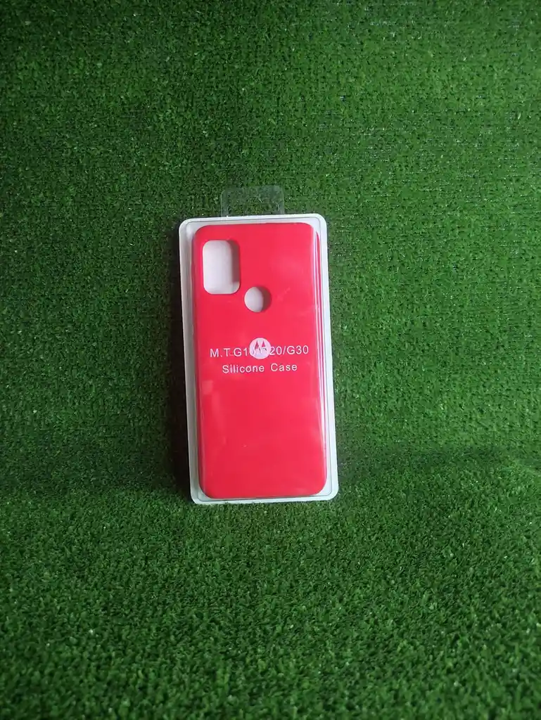 Motorola G30| Forro Protector| Silicone Case |rojo|motorola | Carcasa | Funda | Anti Humedad