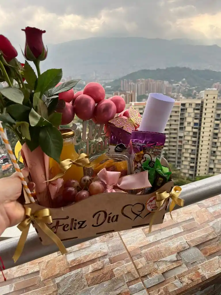 Desayuno Saludable- Anchetas, Regalos, Sorpresas, Dia Del Hombre, Cumpleños- Menu Saludable, Desayuno Gourmet