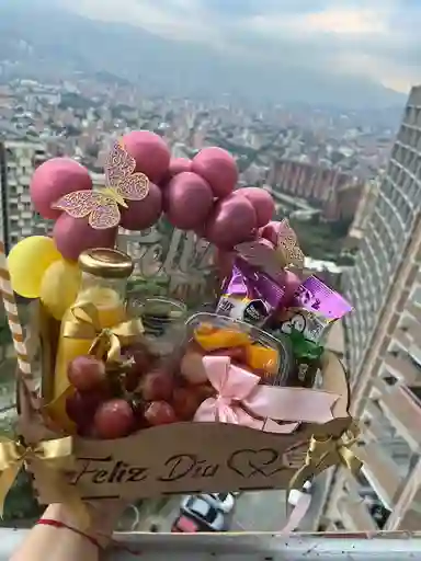 Desayuno Saludable- Anchetas, Regalos, Sorpresas, Dia Del Hombre, Cumpleños- Menu Saludable, Desayuno Gourmet
