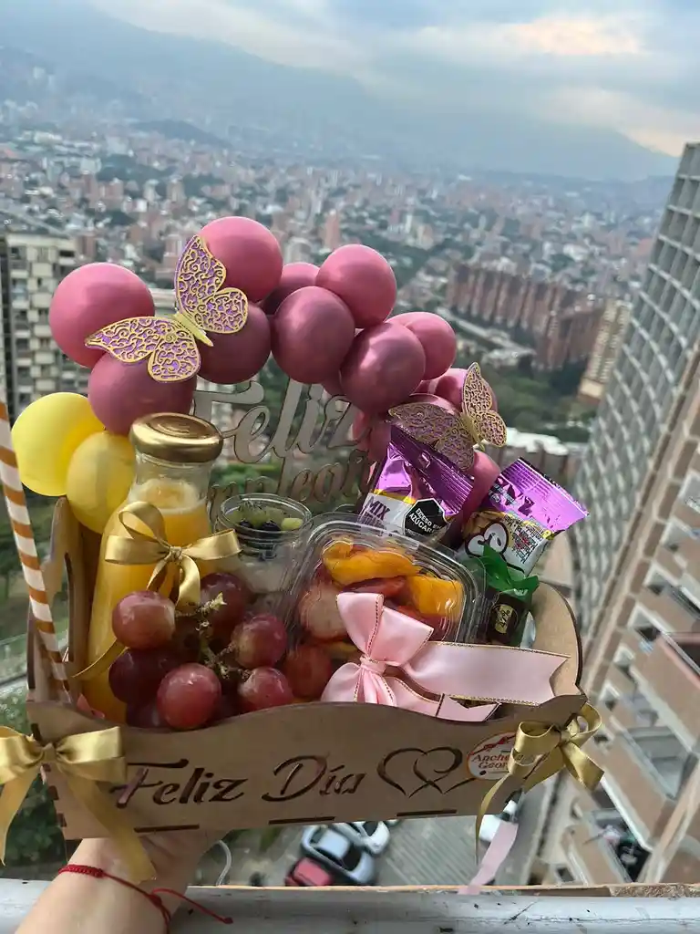 Desayuno Saludable- Anchetas, Regalos, Sorpresas, Dia Del Hombre, Cumpleños- Menu Saludable, Desayuno Gourmet