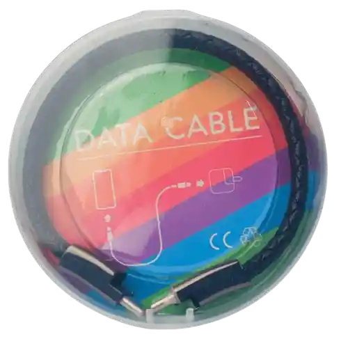 Cable Datos Manilla Tc A Tc - Negro