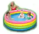 56441 Piscina Inflable Arco Iris 168x46cm