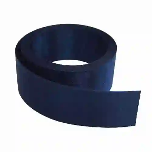 Cinta Satin En Tela 3.8cm *30 Metros Color Azul Oscuro