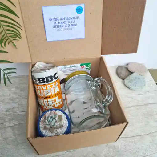 Regalo De Vida 🌿+ Cerveza Bbc + Vaso Cervecero