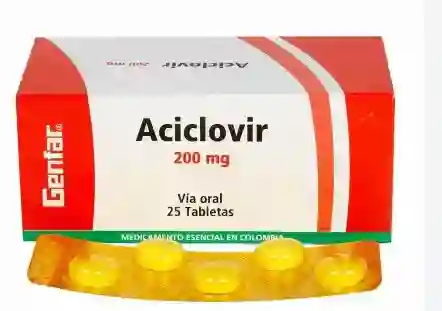 Aciclovir 200 Mg Caja