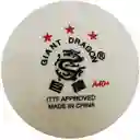 Bolas Para Ping Pong Miyagi 3 Estrellas X6 Unidades/ Blancas