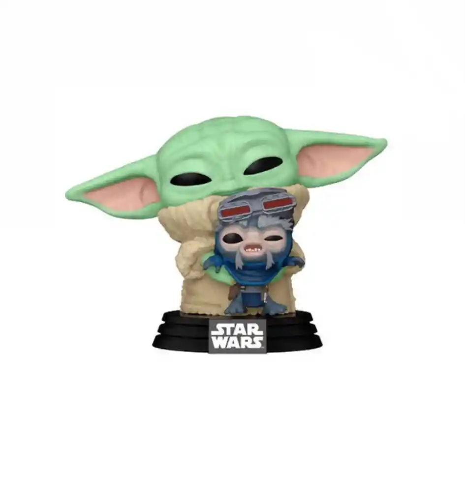 Funko Pop Original Star Wars Grogu With Anzellan Droidsmit 691