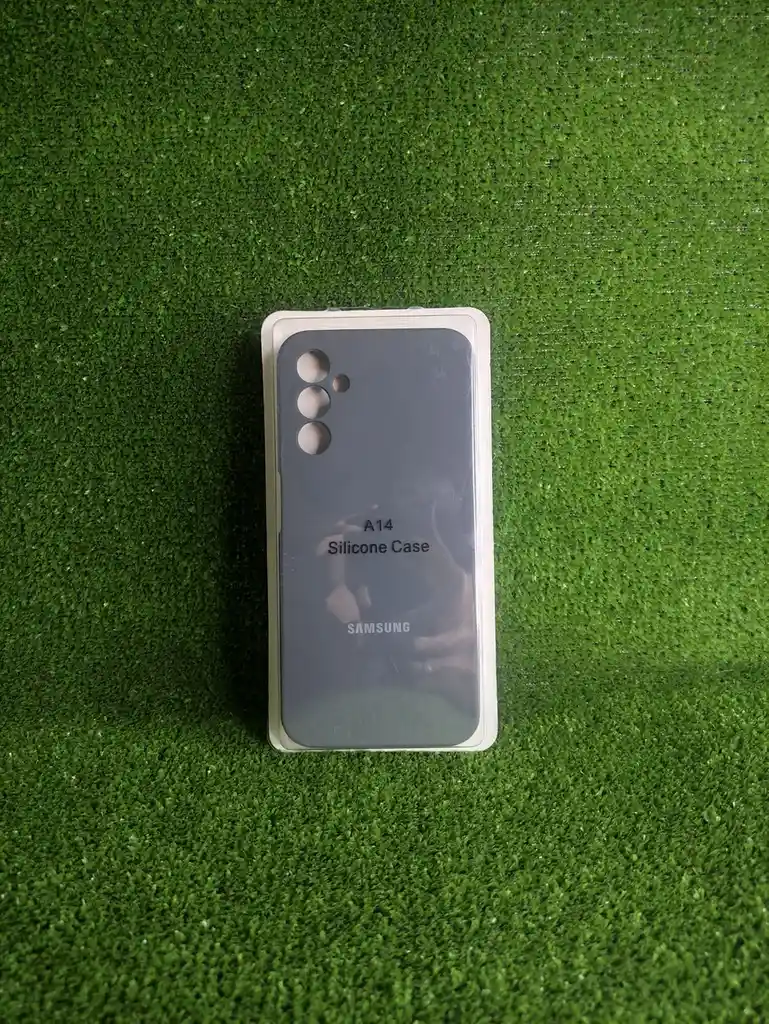 Samsung Galaxy A14 | Forro Protector| Silicone Case |gris|samsung | Carcasa | Funda | Anti Humedad