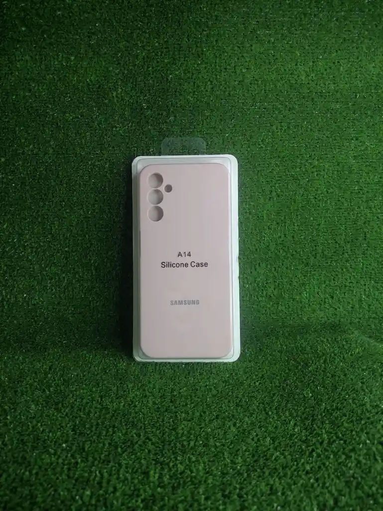 Samsung Galaxy A14 | Forro Protector| Silicone Case |crema|samsung | Carcasa | Funda | Anti Humedad