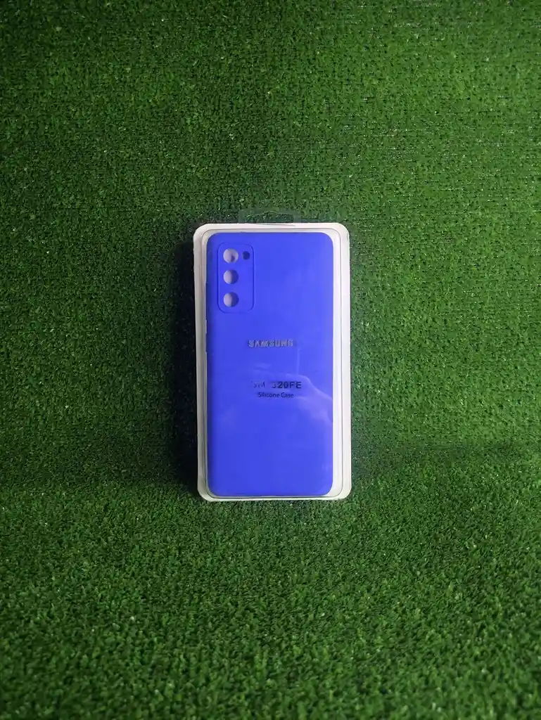 Samsung Galaxy S20 Fe | Forro Protector| Silicone Case |azul |samsung | Carcasa | Funda | Anti Humedad