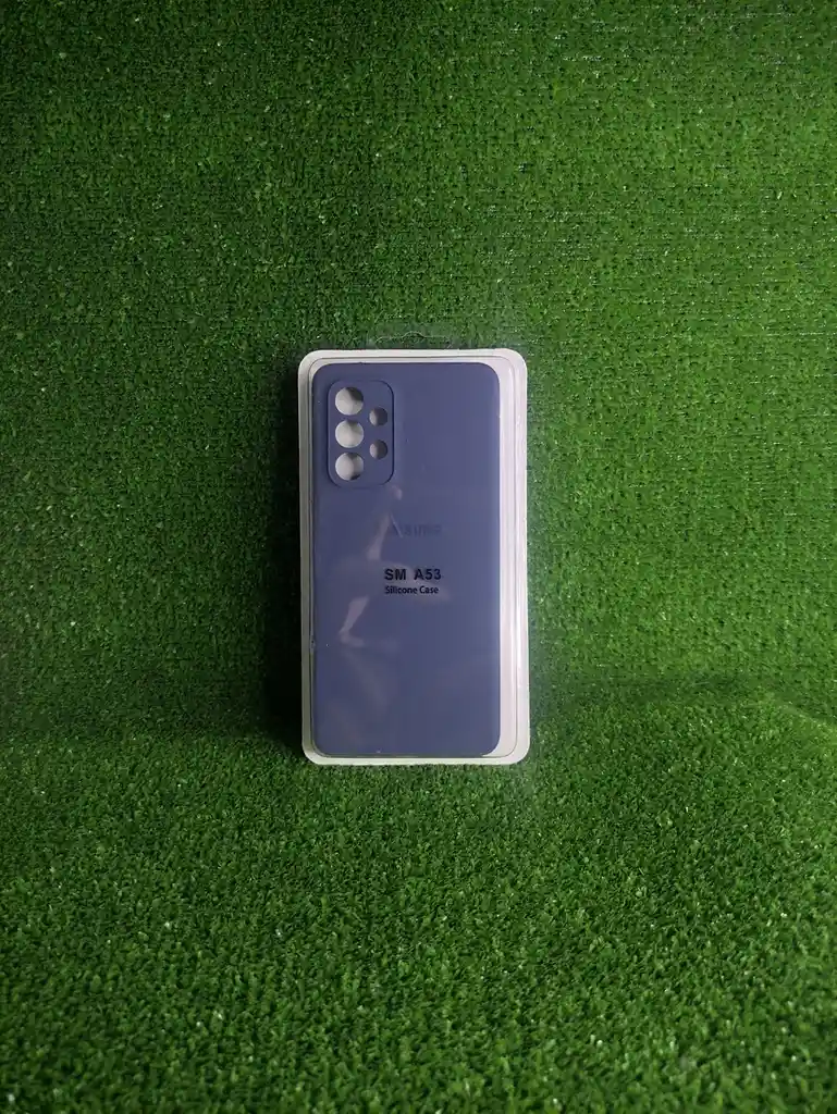 Samsung Galaxy A53 | Forro Protector| Silicone Case |azul Oxford|samsung | Carcasa | Funda | Anti Humedad