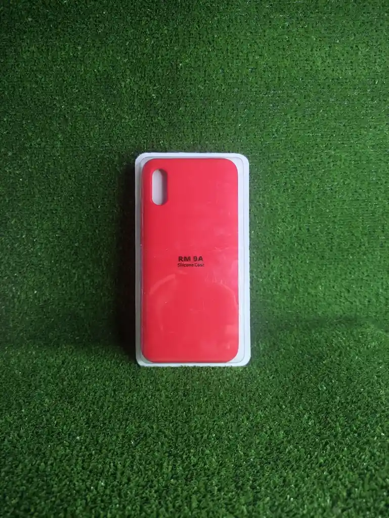 Xiaomi Redmi 9a| Forro Protector| Silicone Case |rojo |xiaomi | Carcasa | Funda | Anti Humedad