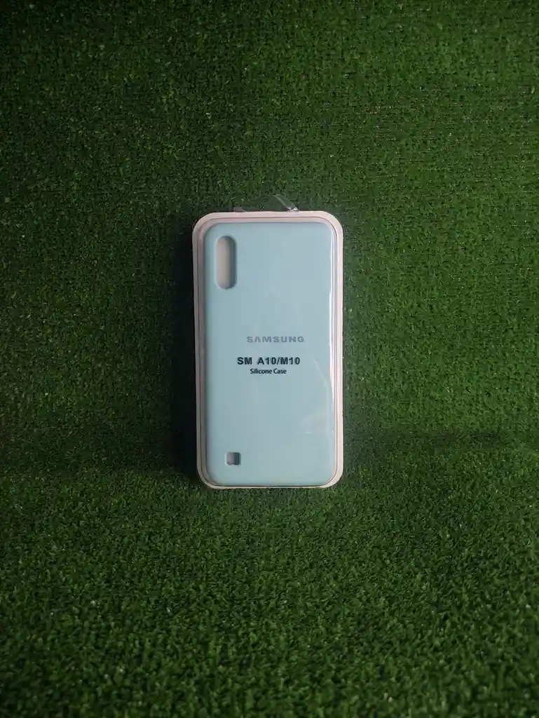 Samsung Galaxy A10 | Forro Protector| Silicone Case |azul Tiffany|samsung | Carcasa | Funda | Anti Humedad