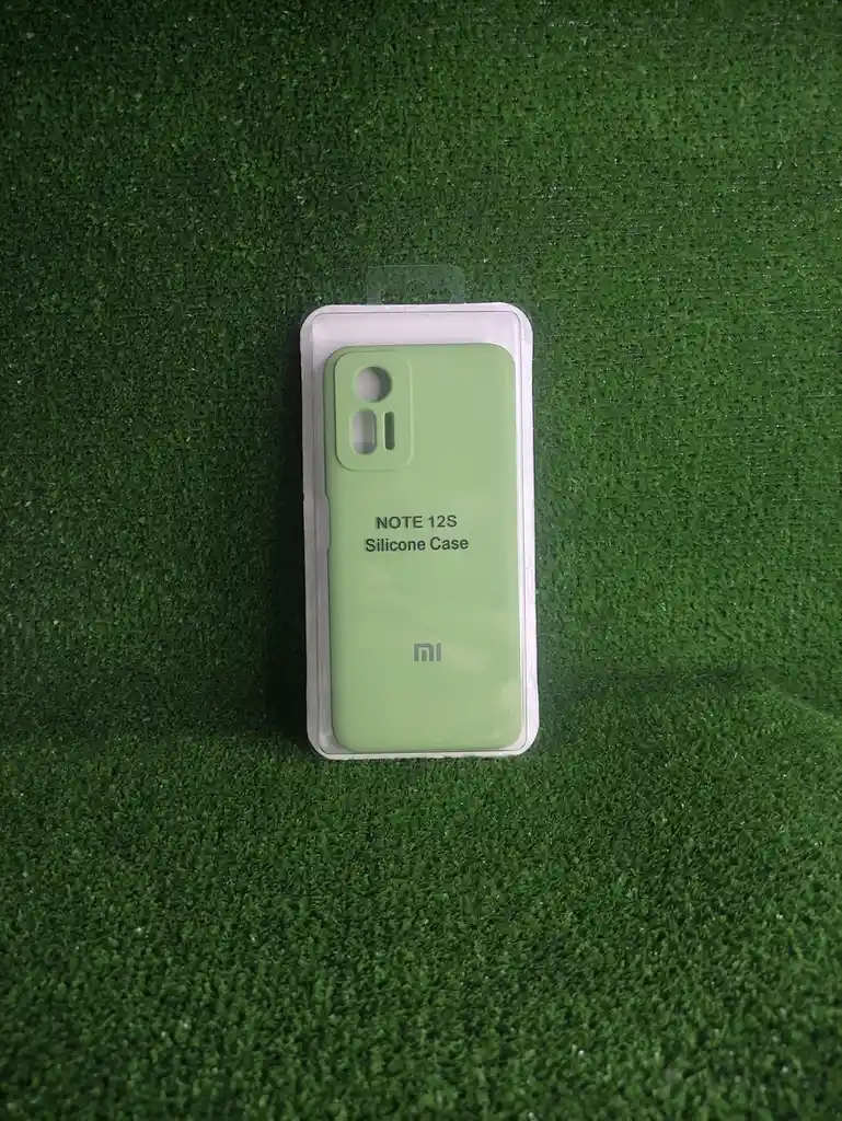 Xiaomi Redmi Note 12s| Forro Protector| Silicone Case |verde Manzana|xiaomi | Carcasa | Funda | Anti Humedad