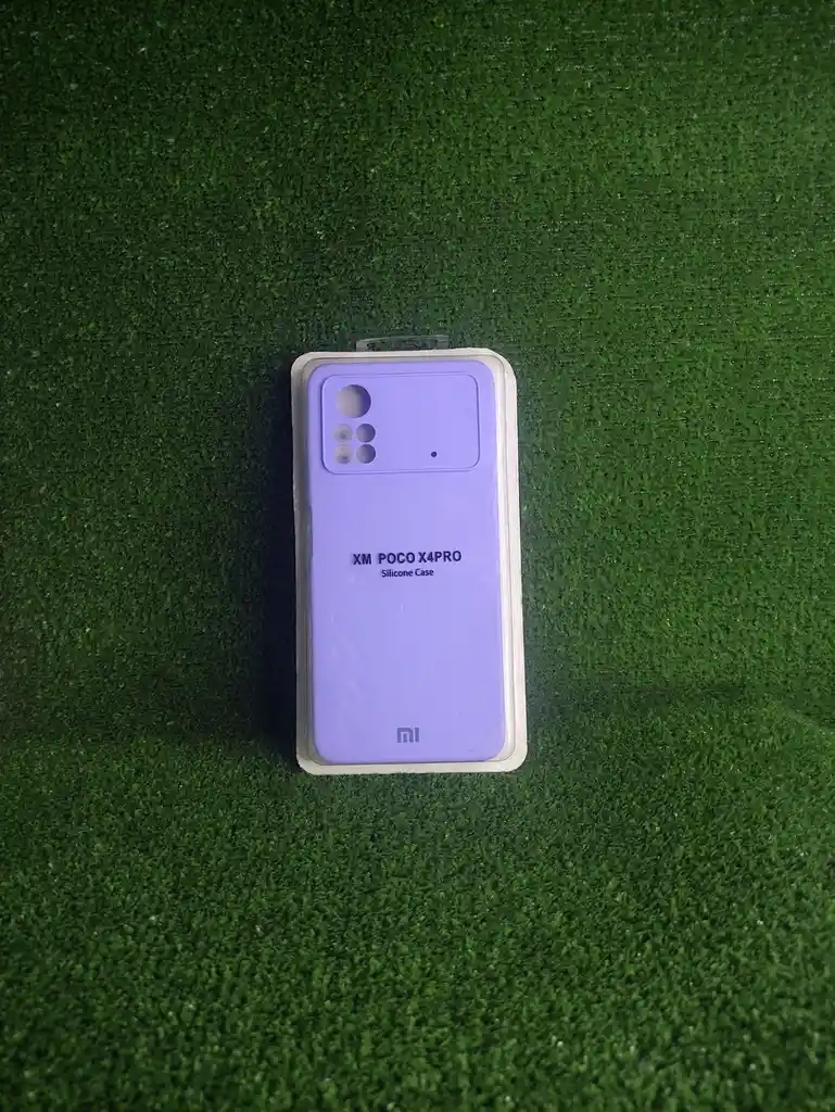 Xiaomi Poco X4 Pro| Forro Protector| Silicone Case |lila|xiaomi | Carcasa | Funda | Anti Humedad