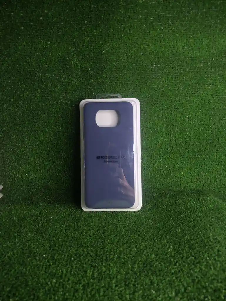 Xiaomi Poco X3 | Forro Protector| Silicone Case |azul Oxford|xiaomi | Carcasa | Funda | Anti Humedad