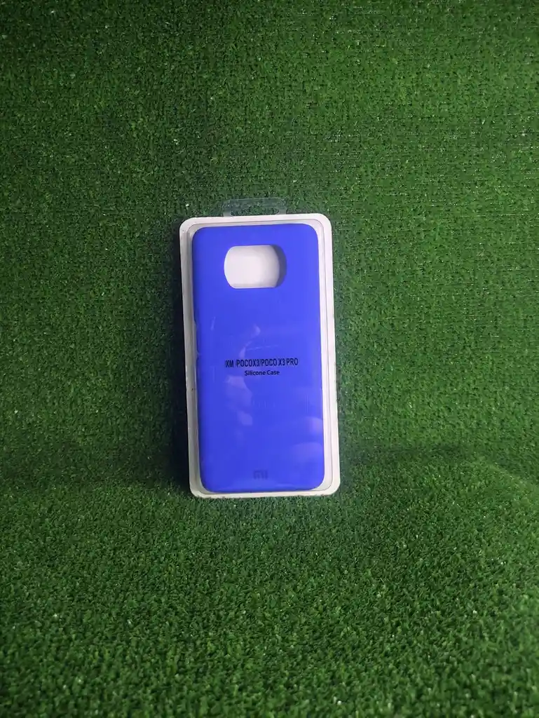 Xiaomi Poco X3 Pro| Forro Protector| Silicone Case |azul |xiaomi | Carcasa | Funda | Anti Humedad