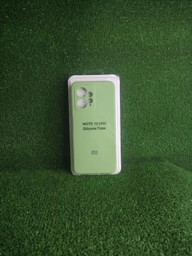 Xiaomi Redmi Note 12 4g| Forro Protector| Silicone Case |verde Manzana|xiaomi | Carcasa | Funda | Anti Humedad