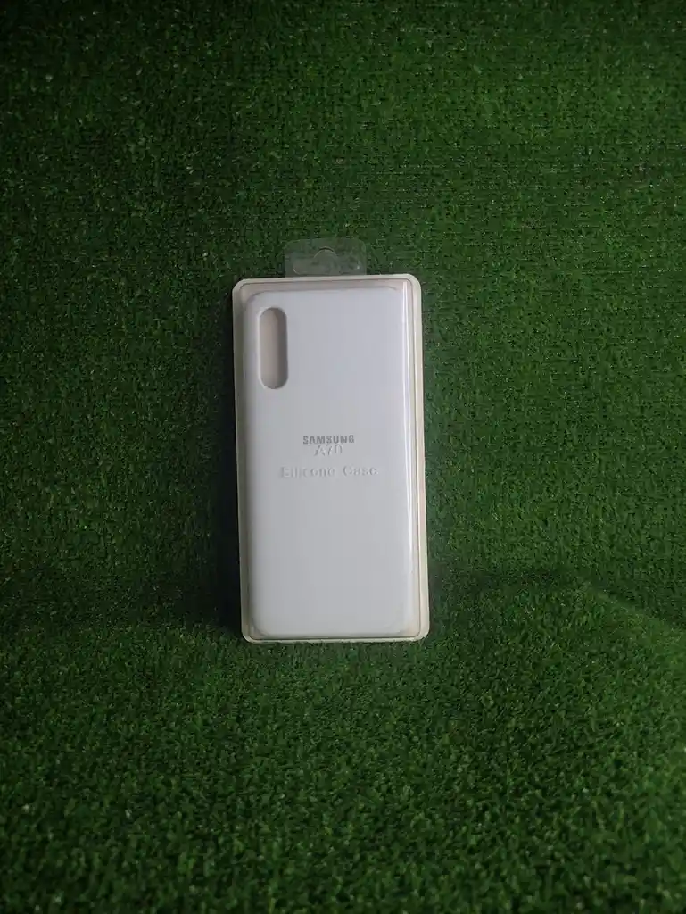 Samsung Galaxy A70 | Forro Protector| Silicone Case |blanco|samsung | Carcasa | Funda | Anti Humedad