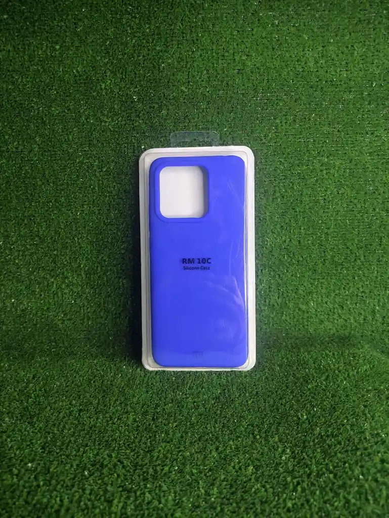 Xiaomi Redmi 10c| Forro Protector| Silicone Case |azul |xiaomi | Carcasa | Funda | Anti Humedad