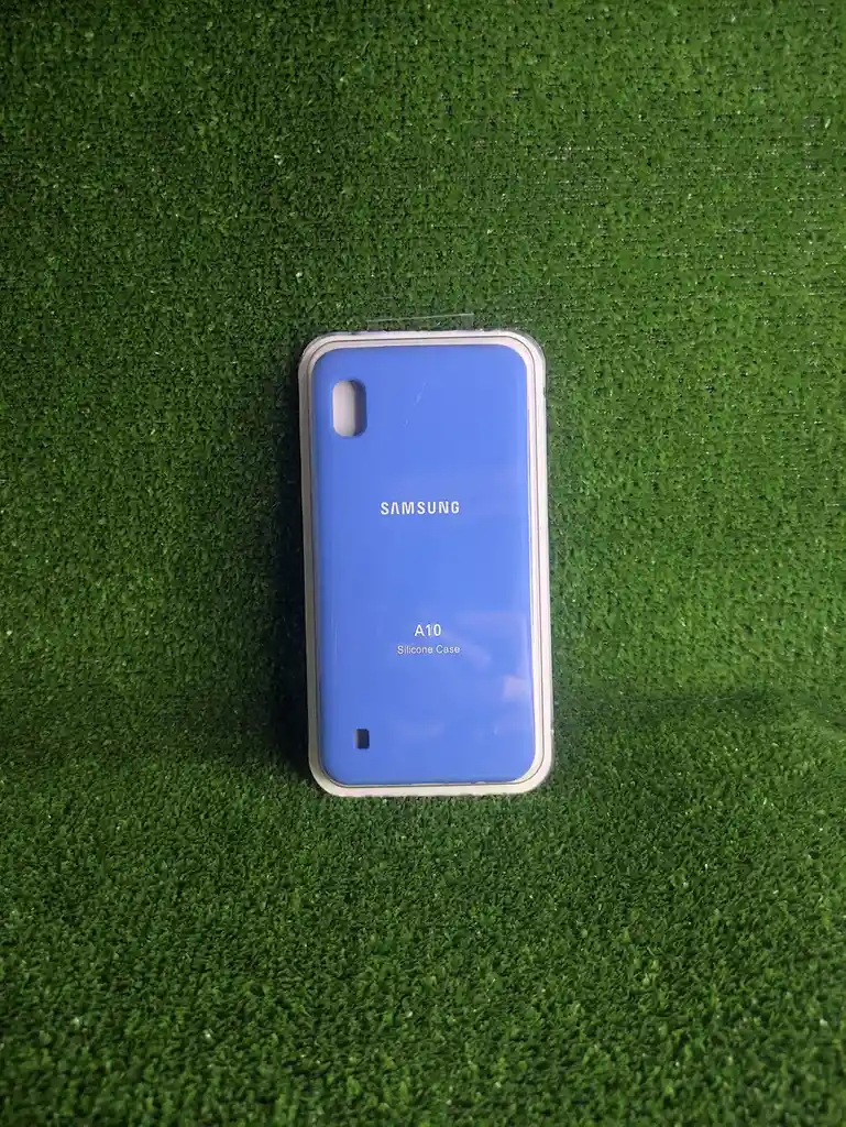 Samsung Galaxy A10 | Forro Protector| Silicone Case |azul Francia|samsung | Carcasa | Funda | Anti Humedad