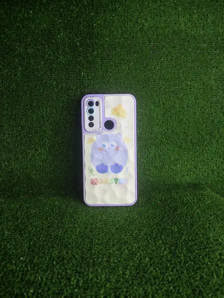 Xiaomi Redmi Note 8 | Forro Protector | Case Rigido|casetiki | Monster| Bordes Reforzados | Xiaomi| Carcasa | Funda | Anti Humedad | Full Proteccion.