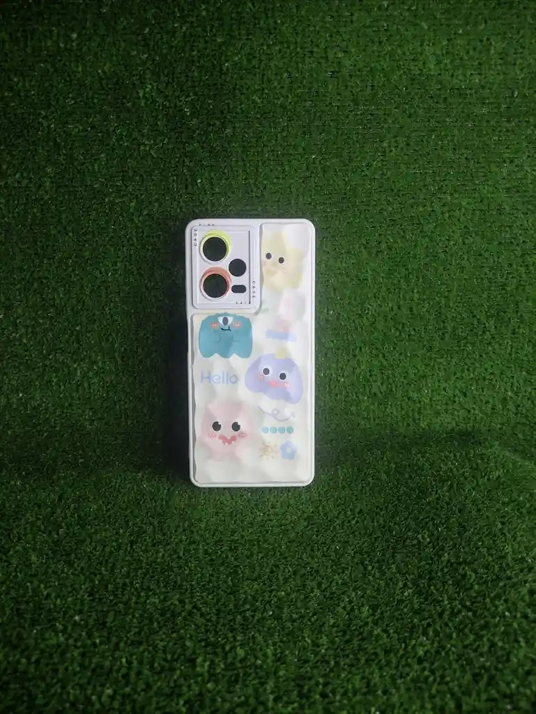 Xiaomi Redmi Note 12 Pro | Forro Protector | Case Rigido|casetiki | Hello | Bordes Reforzados | Xiaomi| Carcasa | Funda | Anti Humedad | Full Proteccion.