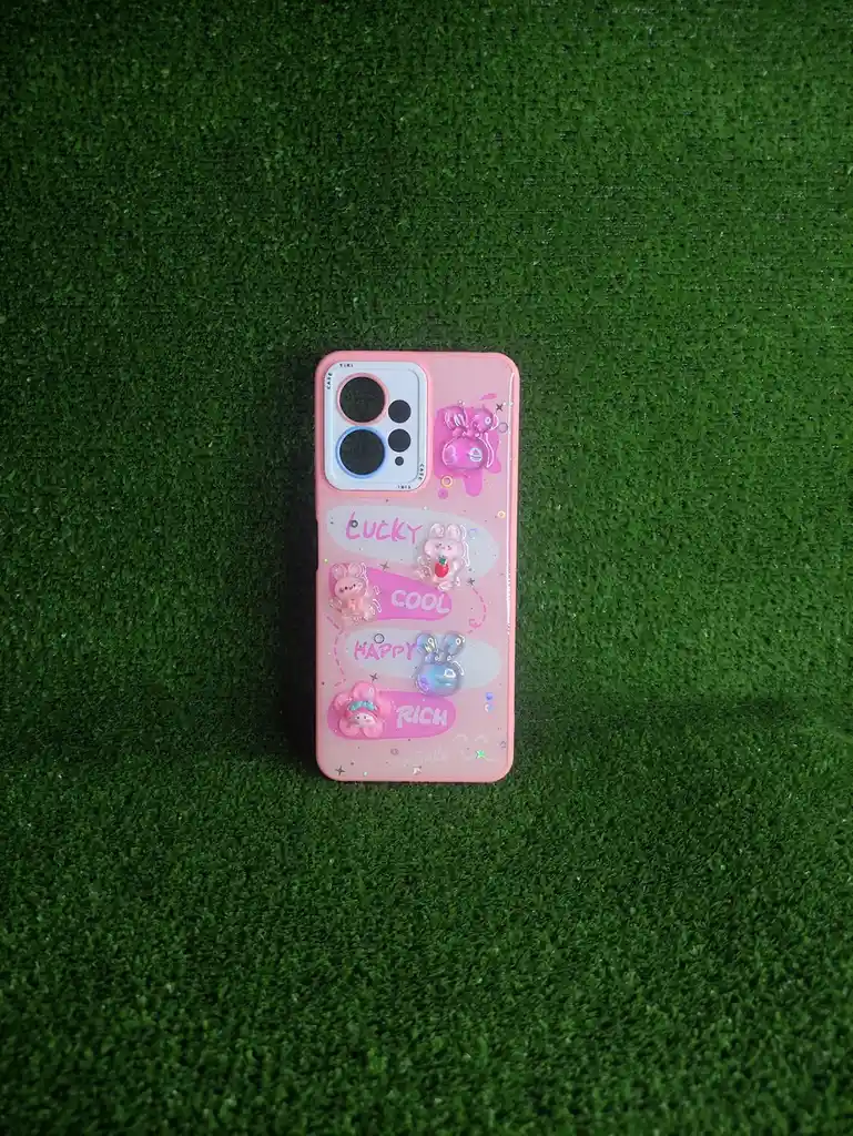 Xiaomi Redmi Note 12 4g | Forro Protector | Case Rigido|casetiki |lucky Cool | Bordes Reforzados | Xiaomi| Carcasa | Funda | Anti Humedad | Full Proteccion.