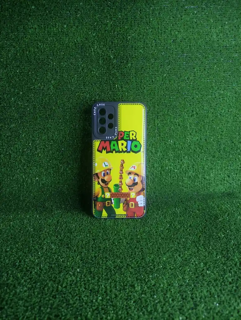 Samsung Galaxy A13 | Forro Protector | Case Rigido | Casetify | Super Mario Y Luigi| Bordes Reforzados | Samsung | Carcasa | Funda | Anti Humedad | Full Proteccion.