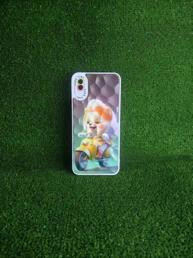 Xiaomi Redmi 9a | Forro Protector | Case Rigido|casetiki | Perrito En Moto| Bordes Reforzados | Xiaomi| Carcasa | Funda | Anti Humedad | Full Proteccion.