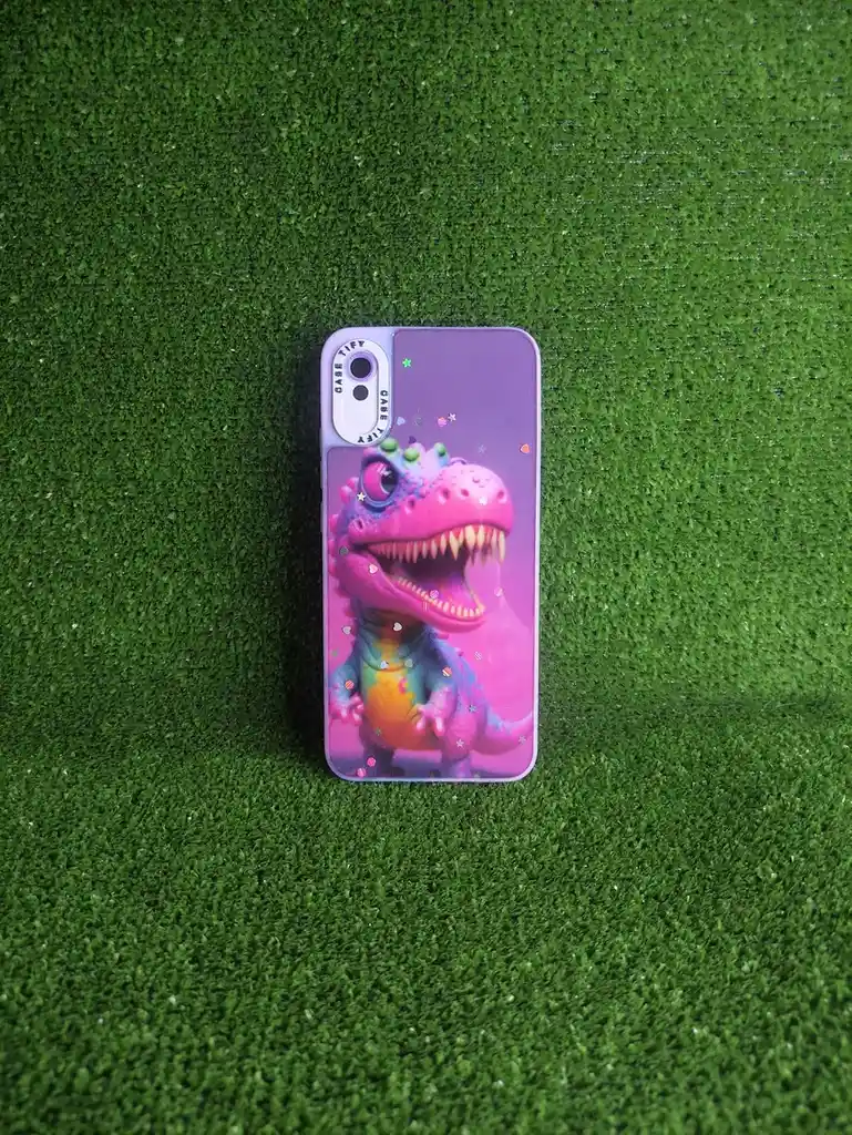 Xiaomi Redmi 9a | Forro Protector | Case Rigido|casetiki |dinosaurio| Bordes Reforzados | Xiaomi| Carcasa | Funda | Anti Humedad | Full Proteccion.