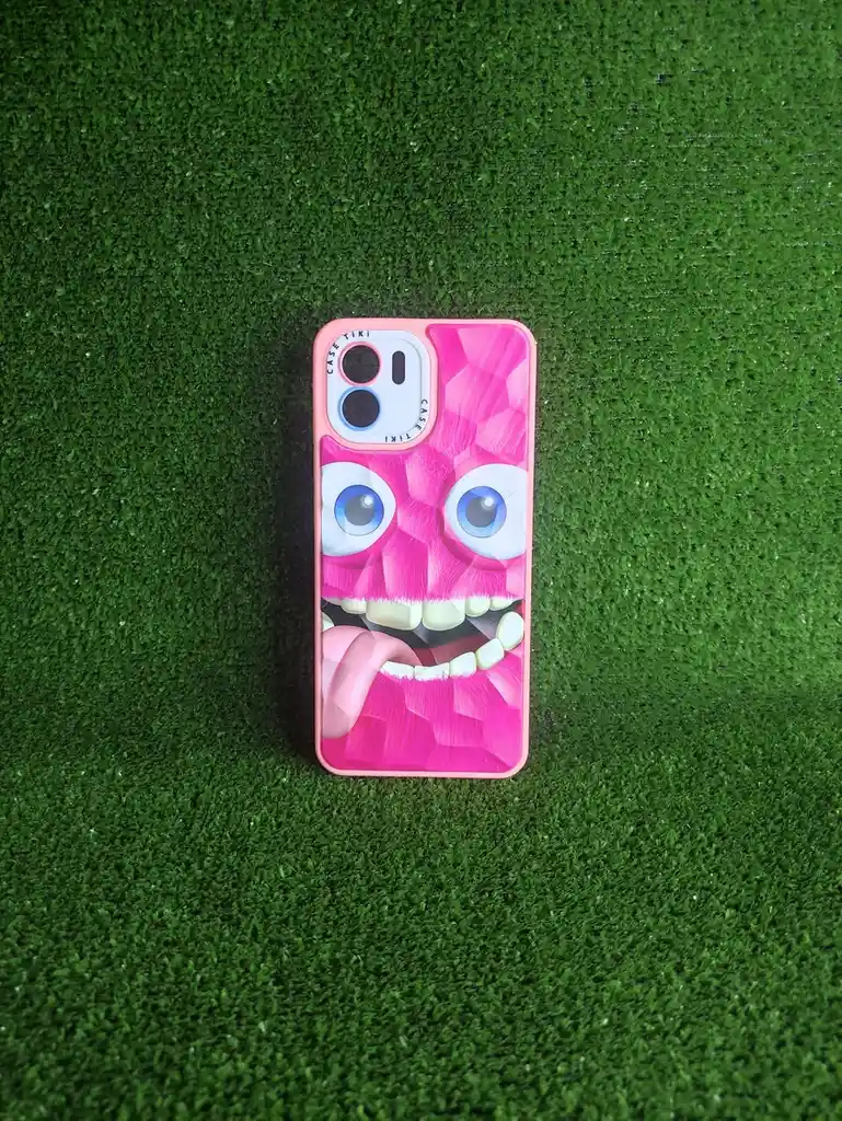 Xiaomi Redmi A1 | Forro Protector | Case Rigido|casetiki | Sonrisa Lengua Afuera| Bordes Reforzados | Xiaomi| Carcasa | Funda | Anti Humedad | Full Proteccion.