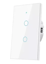 Interruptor Inteligente De Luz Wifi Doble Alexa Google Tactil