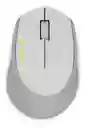 Logitech M280, Mouse Inalámbrico Cómodo Diseño Curvo - Gris Color Plateado