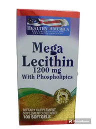 Mega Lecithin X 100 Softgels Healthy America