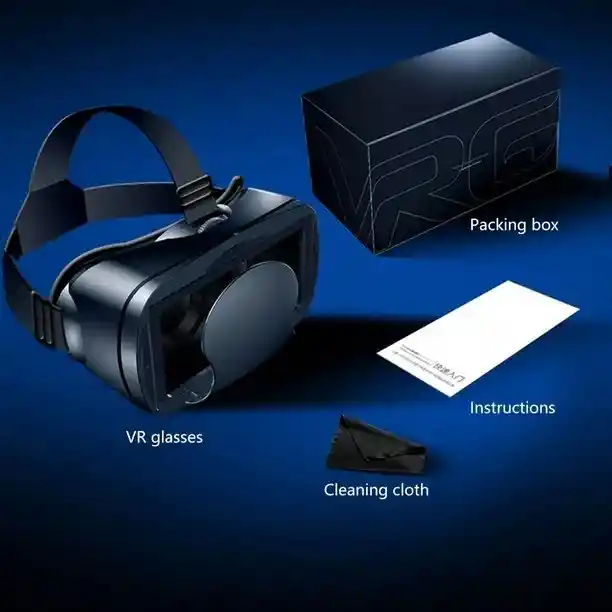 Gafas De Realidad Virtual 3d Vrg-pro /gafas De Realidad Virtual Para Celulares De 5 A 7 Pulgadas