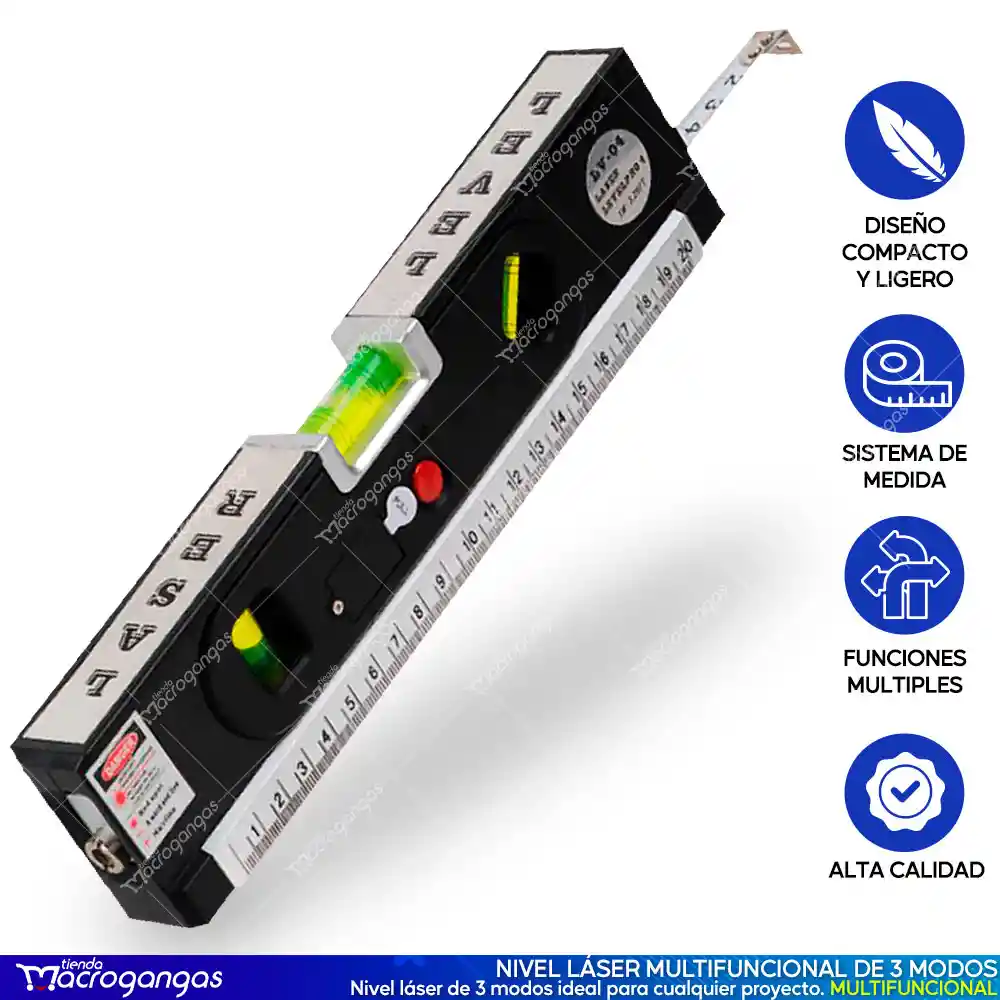 Nivelador Laser Y Metro Alineador