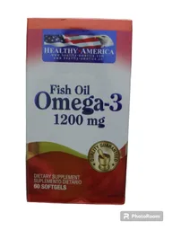 Omega 3 X 60 Softgels Healthy America