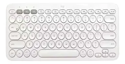 Teclado Multidispositivo Bluetooth Logitech K380, Teclado En Color Blanco