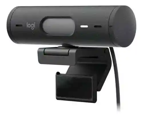 Webcam Camara Web Logitech Brio 500 Full Hd 1080p Grafito