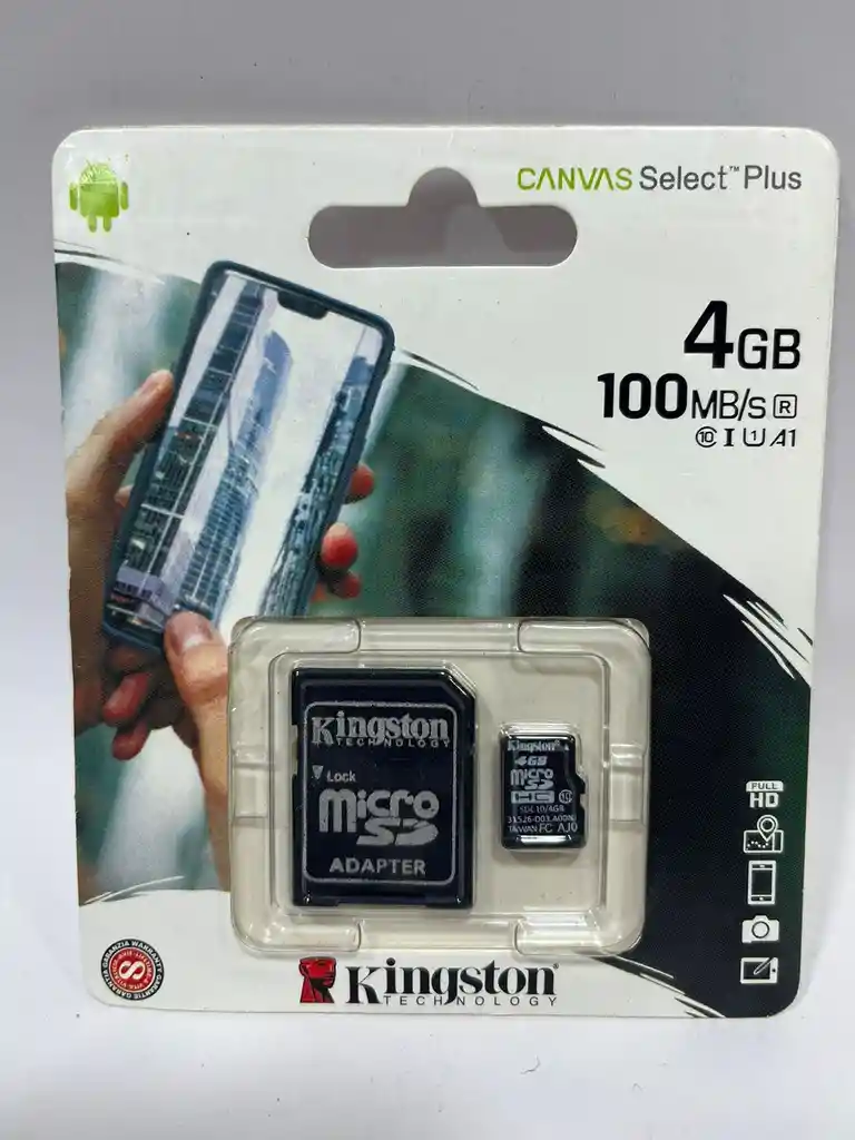 Micro Sd 4gb.