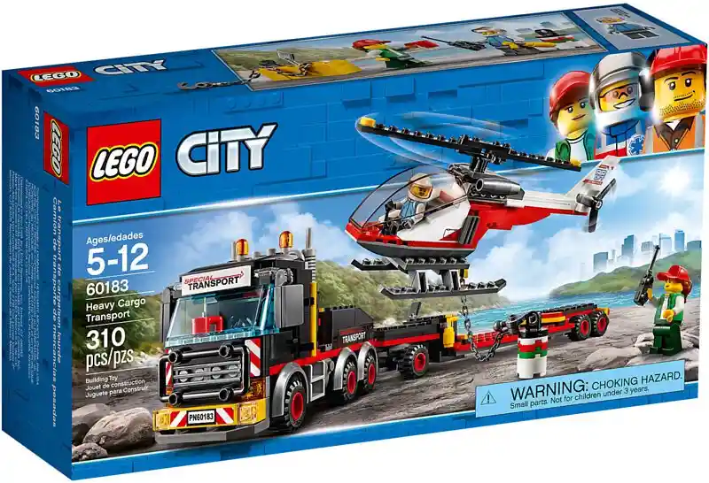 Lego City Heavy Cargo Transport 310 Piezas