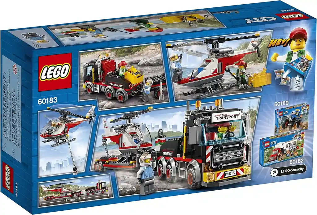 Lego City Heavy Cargo Transport 310 Piezas