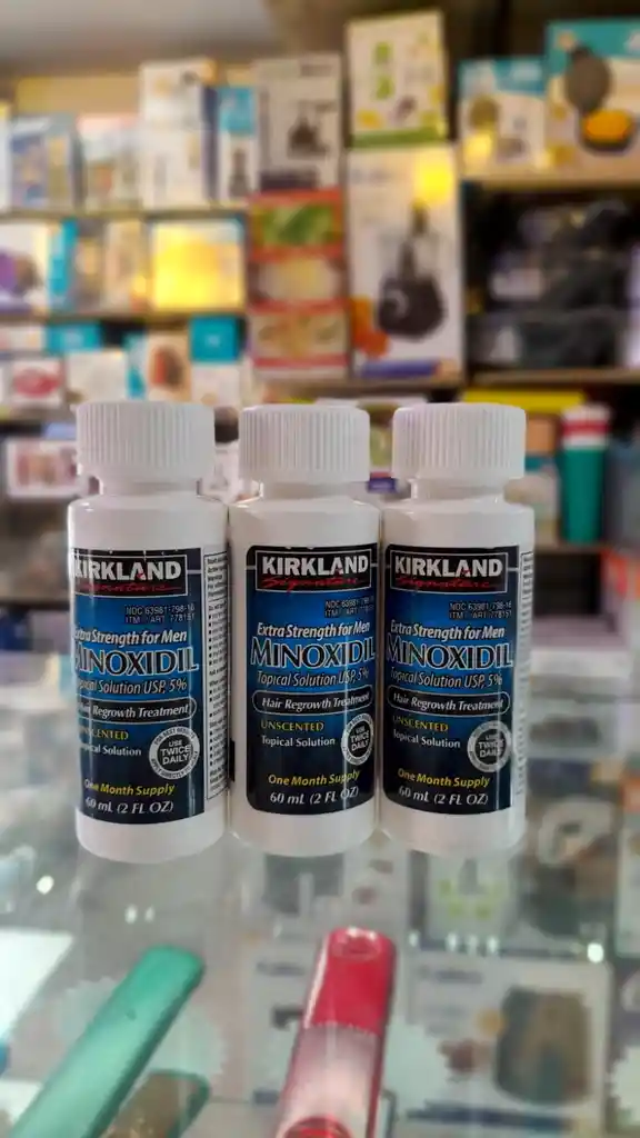 Minoxidil Kirkland Al 5% Para Hombre X3