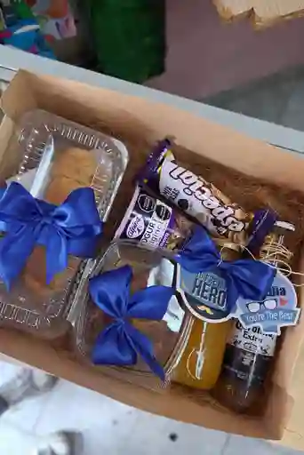 Desayuno Sorpresa En Caja Para Hombre